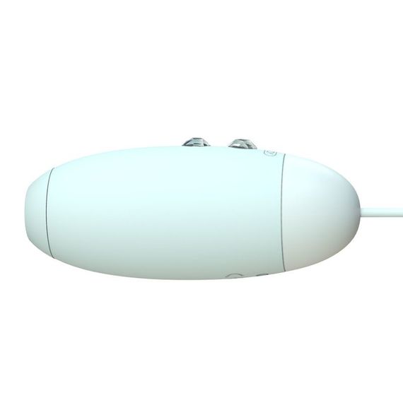 Вакуумный стимулятор с виброяйцом 2-в-1 KISTOY Miss VV Cyan | Зображення 1