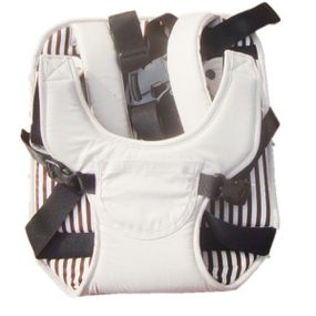 Безкаркасне автокрісло дитяче крісло Mylti Function Бежево-біле смужка