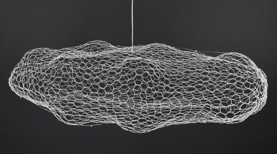 Люстра світлодіодна підвісна LED світильник для квартири на стелю лед 27658 Хром 25-200х42х80 см. | Зображення 1