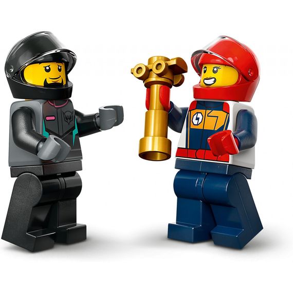 Конструктор LEGO City Картинг і гонщики 99 деталей (60400) | Зображення 2