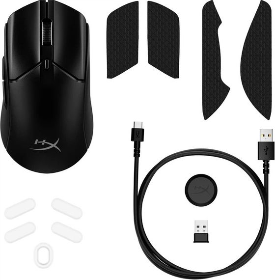 Мышь компьютерная безпроводная HyperX Pulsefire Haste 2 Wireless Black 6N0B0AA черная | Зображення 7