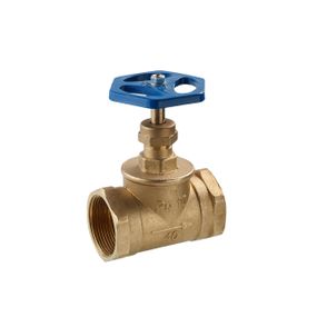 Вентиль запорный LexLine 1 1/2" ВВ PN10 латунный УК1124-В