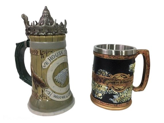 Подарочный набор Кружка Game Of Thrones House Stark Игра Престолов Дом Старков и Кружка Семь Королевств