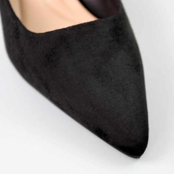 Туфлі човники жіночі 591417 Чорні 36 37 38 39 40 | Зображення 3