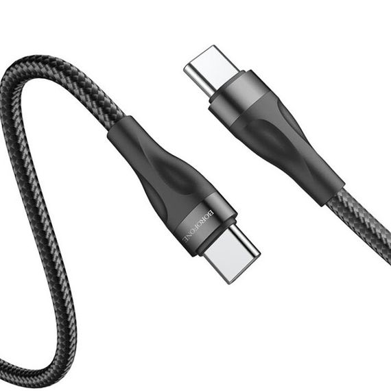 Дата кабель Borofone BX61 Source 60W Type-C to Type-C (1m) | Зображення 2