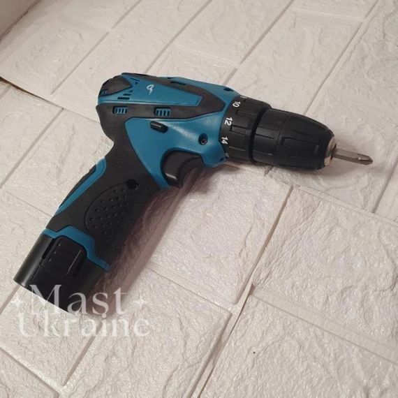 Акумуляторний шуруповерт 12V з набором інструментів, 18 режимів, 1 акумулятор, кейс для транспортування | Зображення 6