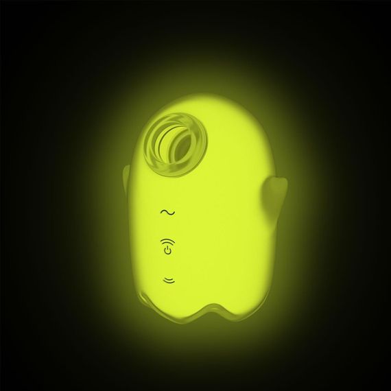 Вакуумний стимулятор - Satisfyer Glowing Ghost Yellow | Зображення 4