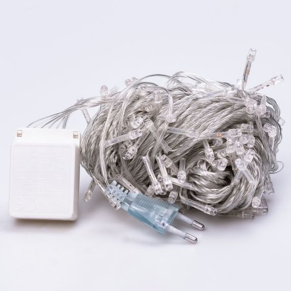 Гирлянда нить светодиодная GarlandoPro 190 LED лампочек 18м 8 режимов лед гирлянда W400LEDML | Зображення 7