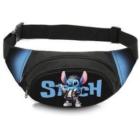 Сумка-бананка дитяча з принтом Стіч поясна сумка для хлопчика (4636)
