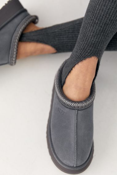 Утеплені лосини в рубчик зі штрипками - темно-сірий цвет, ONE SIZE (є розміри) | Зображення 3