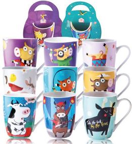 Кружка керамічна "Happy Bull" 350мл