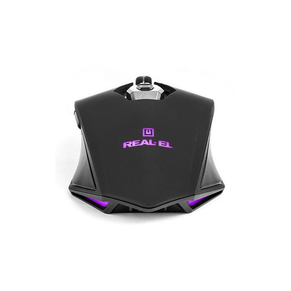 Мишка REAL-EL RM-525 Black | Зображення 3