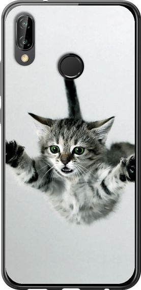 Чехол на Huawei P20 Lite Летящий котёнок "2322u-1410-17620"