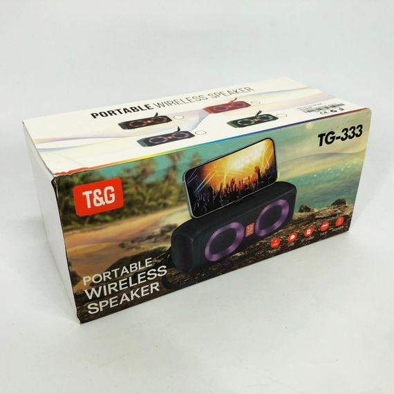 Хороша бездротова колонка портативна колонка TG333 Бездротова портативна з ремінцем WJ-99 | Зображення 8