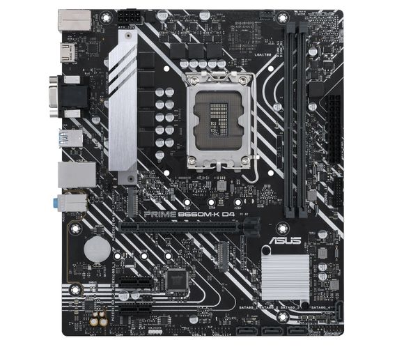 Материнcька плата ASUS PRIME B660M-K D4 s1700 B660 2xDDR4 M.2 HDMI D-Sub mATX (90MB1950-M1EAY0)