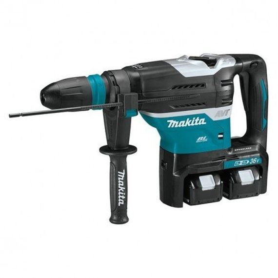Перфоратор аккумуляторный Makita DHR400ZK (LXT, 8.0 Дж, SDS-MAX, AVT, AWS, без аккумуляторов и зарядного устройства) | Зображення 4