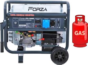 Генератор газ бензин Forza FPG 9800Е (7.5 кВт, електрозапуск)