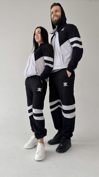 Спортивний костюм унісекс adidas колір сірий | Зображення 8