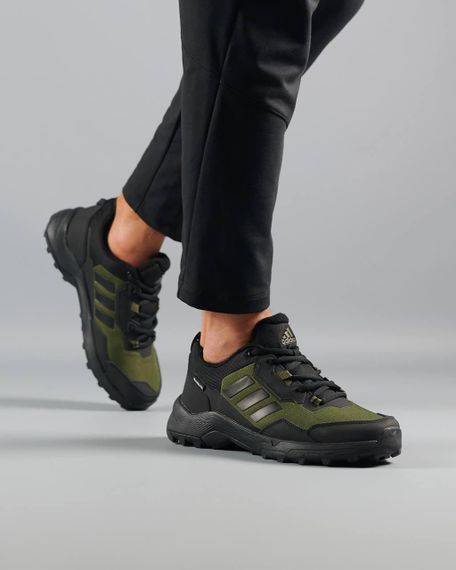 Чоловічі кросівки термо A-s Terrex Gore-Tex Fleece Army Green Black весна/осінь/єврозима , В'єтнам 46 29 | Зображення 3