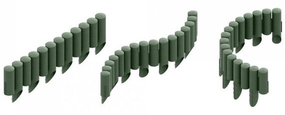 Газонна огорожа Cellfast STANDARD 2.3 м зелений 4 елементи 34-042 | Зображення 2