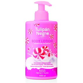 Лосьон для тела Tulipan Negro Body Lotion - Kiss Fresa Y Nata (400 мл)