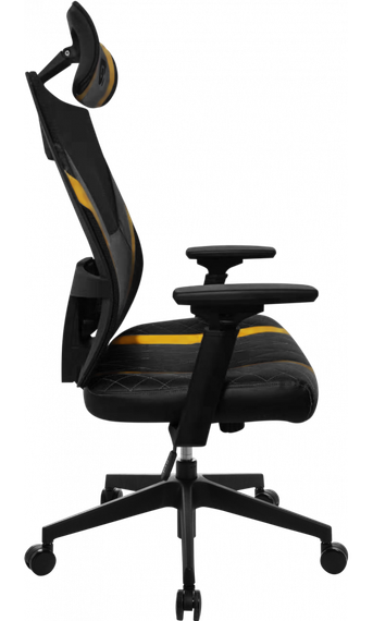 Кресло офисное GT Racer X-6674 BlackYellow | Зображення 2