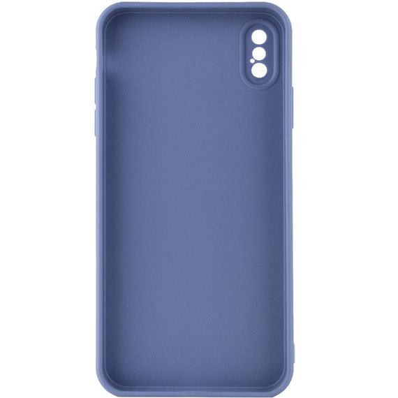 Силіконовий чохол Candy Full Camera для Apple iPhone XS Max (6.5") Блакитний / Mist blue | Зображення 1