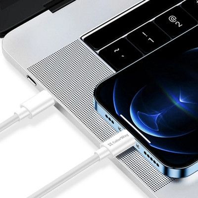 Дата кабель USB-C to USB-C 1.0m 5A 100W white ColorWay (CW-CBPDCC058-WT) | Зображення 6