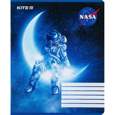 Тетрадь Kite NASA 18 листов, клетка (NS24-236) | Зображення 4