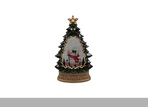 Снігова ялинка Дід мороз з подарунками з автопіддувом, LED та музикою XPRO SH1616 (47612-SH1616_740) | Зображення 6