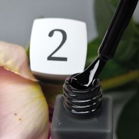 Лак для стемпінгу Crooz №02 (чорний) 6мл