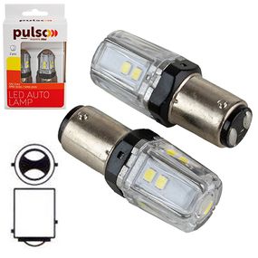 Лампа PULSO/габаритні/LED 1157/BA15s/12SMD-2835/9-36v/550/100lm