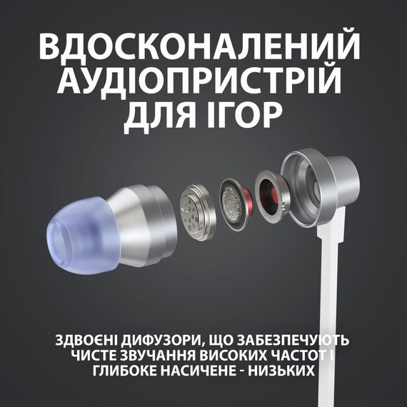Навушники Logitech G333 White (981-000930) | Зображення 3