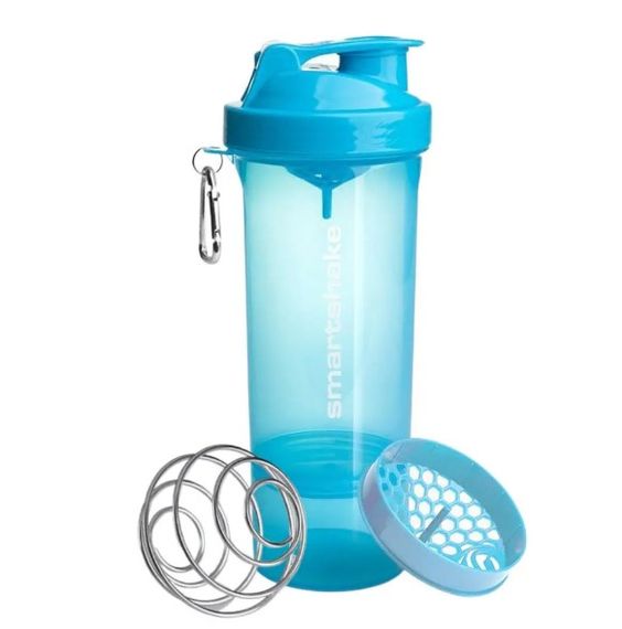 Шейкер спортивний SmartShake Slim 500 мл Neon Blue (10253101)