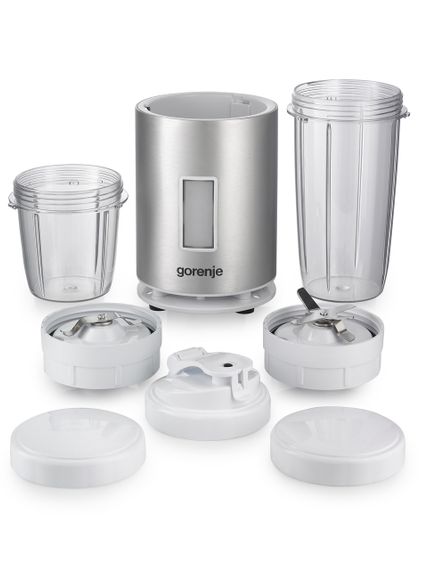 Блендер Gorenje BN1200AL/1200 Вт/ 20000 об./хв / 2 чаши 1л и 0.5л / 2 скорости (BN1200AL) | Зображення 1