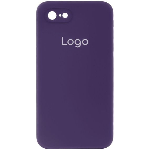 Чохол Silicone Case Square з повним захистом камери для iPhone 7/8/SE 2020 Колір 01.Mint | Зображення 5