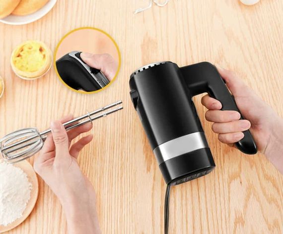 Міксер ручний Rainberg RB-2216 5 швидкостей 600W | Зображення 5