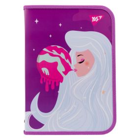 Папка факультативна A4 YES Space Girl 491968 34х24х3 см