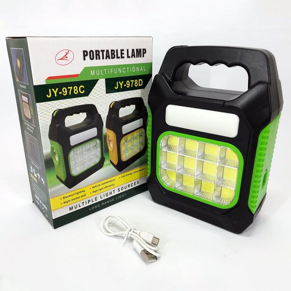 Найкращі світлодіодні прожектори JY-978D-LED+12COB | Ліхтар прожектор | Лампа ліхтар MW-340 аварійного освітлення | Зображення 1