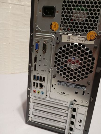 ПК Б-клас Lenovo ThinkCentre M83 Tower / Intel Core i3-4130 (2 (4) ядра по 3.4 GHz) / 16 GB DDR3 / 120 GB SSD + 500 GB HDD / Intel HD Graphics 4400 / DVD-RW б/у | Зображення 3