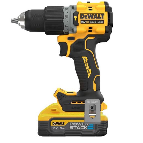 Дрель-шуруповёрт аккумуляторная бесщёточная ударная 90 Нм DeWALT DCD805H2T | Зображення 2