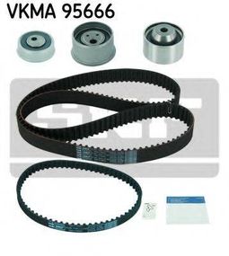 Комплект ременя ГРМ MITSUBISHI OUTLANDER I (CUW) 2.0 4WD (CU2W) (Вир-во SKF) SKF VKMA95666 на MITSUBISHI AIRTREK I (CU_W)