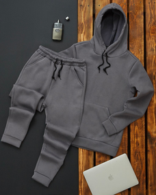 Костюм зима Премиум графит S L