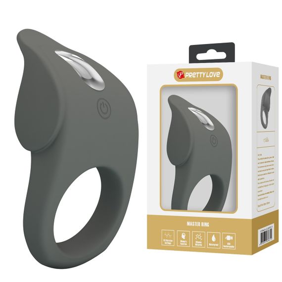 Кольцо эрекционое серии Pretty Love - Master ring, 10 vibration functions, BI-210235-1 sexstyle
