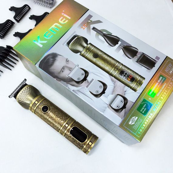 Машинка для підстригання, Домашня машинка акумуляторна для стрижки волосся Домашні машинки стрижки MU-88 | Зображення 6