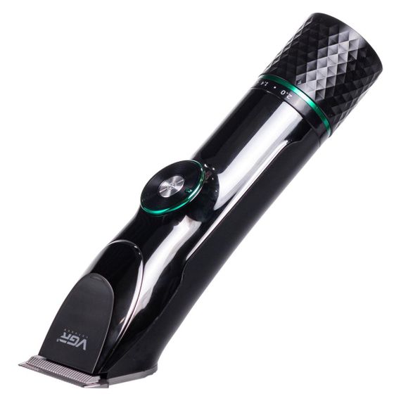 Профессиональная машинка для стрижки волос и бороды с LED-дисплеем и подставкой VGR V-256 | Зображення 5