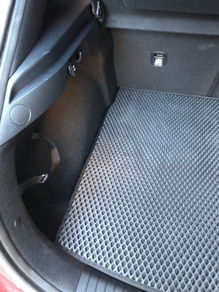 Коврик багажника (EVA, черный) для Kia Ceed 2018-2024 гг | Зображення 1