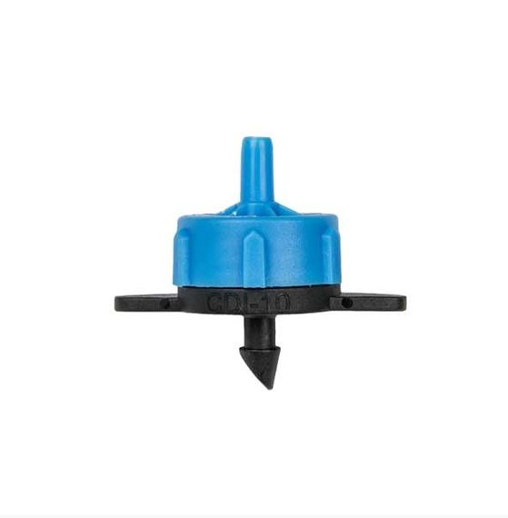 Емітер (DSE-0108L) із компенсацією Bradas 8 л/год, 0,5-3,5 Bar вихід 4мм 25 шт