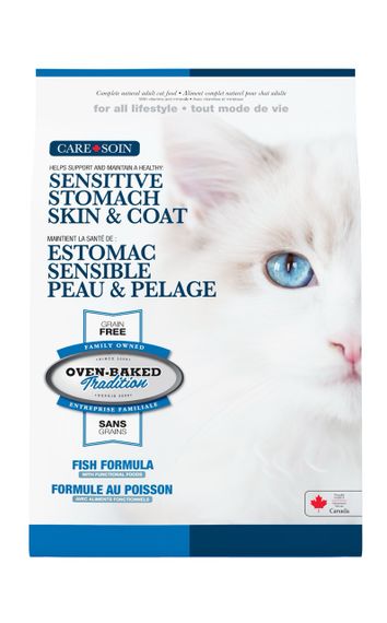 Сухий корм для котів з рибою Oven-Baked Tradition Skin & Stomach, 2.27 кг
