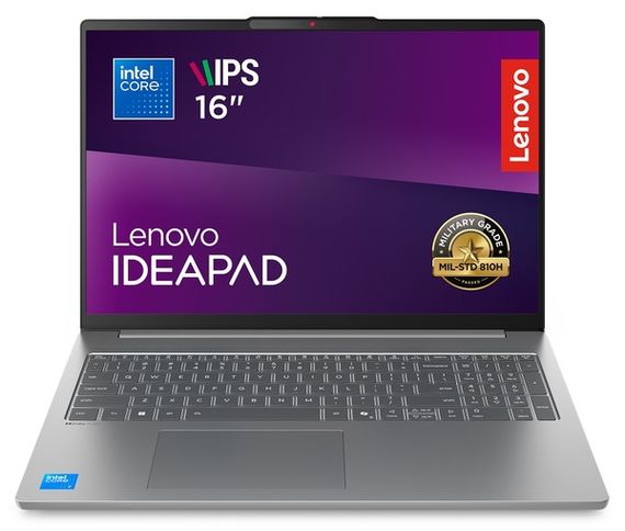 Ноутбук Lenovo IdeaPad Slim 5 16IRH10 (83HS009WRA) Luna Grey | Зображення 2